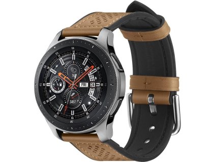 Spigen Řemínek pro Samsung Galaxy Watch 45mm / 46mm - Spigen, Retro Fit Brown