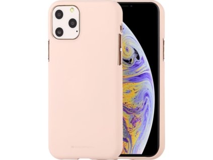 Ochranný kryt pro iPhone 11 Pro - Mercury, Soft Feeling Pink Sand
