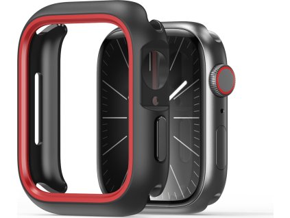 Ochranný kryt na Apple Watch 45mm - DuxDucis, Bamo Black/Red
