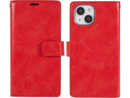 Mercury Ochranné pouzdro na iPhone 15 - Mercury, Mansoor Diary Red