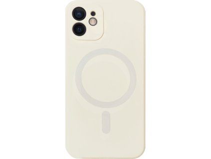 Barevný obal na iPhone s Magsafe - Béžový (Model iPhone 12/12 Pro)