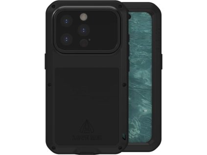 Ochranný kryt na iPhone 15 Pro - LOVE MEI, Powerful Black
