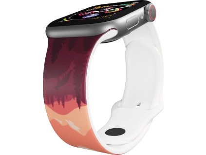 Apple watch řemínek Východ slunce na horách (Rozměr 38/40/41mm)