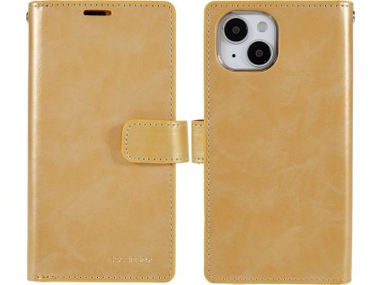 Ochranné pouzdro na iPhone 15 - Mercury, Mansoor Diary Gold