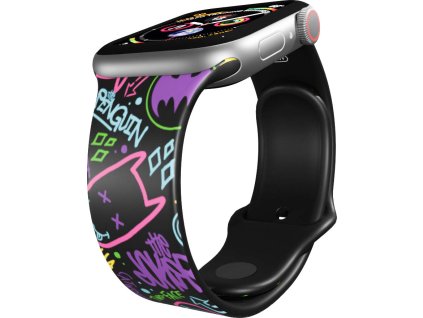 Apple watch řemínek Batman - Graffiti (Rozměr 38/40/41mm)