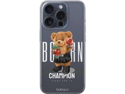 Babaco Ochranný kryt na iPhone 15 Pro MAX - Babaco, Teddy Fighter 001 BPCTEDDY5575