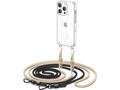 Tech-Protect Kryt se šňůrkou na iPhone 15 Pro - Tech-Protect, FlexAir Chain MagSafe