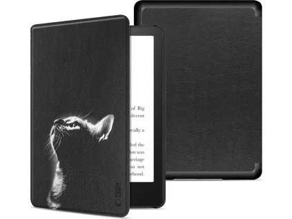 Tech-Protect Pouzdro na Kindle Paperwhite 6 (2024) - Tech-Protect, SmartCase Black Cat