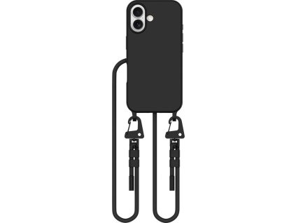 Tech-Protect Kryt se šňůrkou na iPhone 16 - Tech-Protect, Magnecklace MagSafe Black