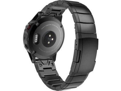Tech-Protect Řemínek pro Garmin Fenix 5 / 6 / 6 PRO / 7 - Tech-Protect, SteelBand Black