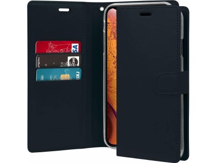 Mercury Pouzdro / kryt pro iPhone XS MAX - Mercury, Bluemoon Diary Navy