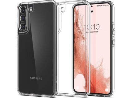 Spigen Ochranný kryt pro Samsung GALAXY S22 - Spigen, Ultra Hybrid Crystal Clear