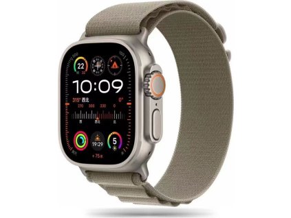 Tech-Protect Řemínek pro Apple Watch 44mm / 45mm / 46mm / 49mm - Tech-Protect, Nylon Pro Titanium