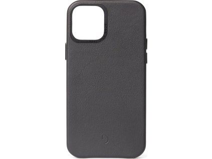 Decoded Kožený kryt na iPhone 12 Pro MAX - Decoded, BackCover Black