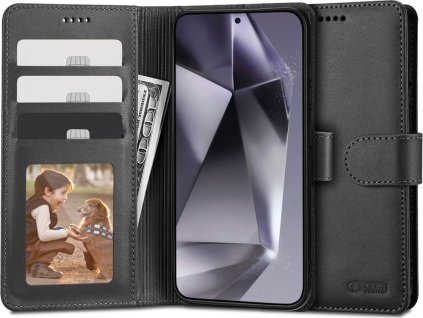 Tech-Protect Ochranné pouzdro pro Samsung GALAXY S24+ PLUS - Tech-Protect, Wallet Black