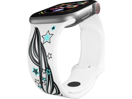 Apple watch řemínek Hvězdná vlna (Barva Bílá, Rozměr 38/40/41mm)