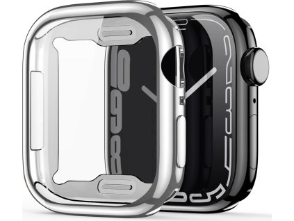 Pouzdro / kryt pro Apple Watch 45mm - DuxDucis, Samo Silver