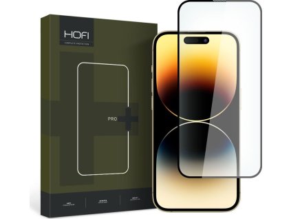 Hofi Hybridní ochranné sklo pro iPhone 15 - Hofi, Glass Pro+
