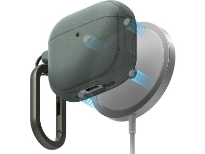 Ringke Pouzdro na sluchátka AirPods 4 - Ringke, Onyx MagSafe Sage Green