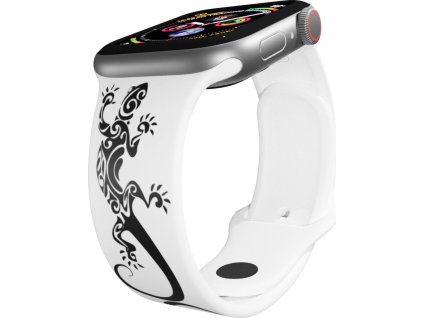 Apple watch řemínek Ještěrky (Barva Černá, Rozměr 38/40/41mm)