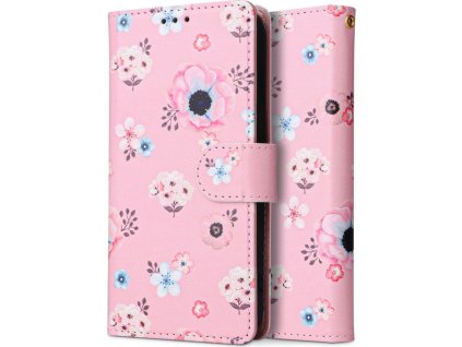 Tech-Protect Ochranné pouzdro pro Samsung Galaxy A13 LTE - Tech-Protect, Wallet Bloom Pink