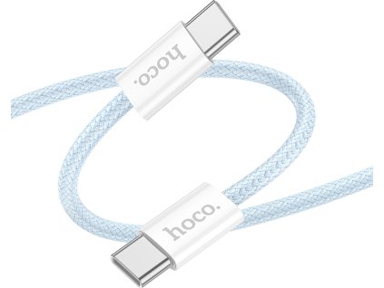 Hoco Kabel USB-C to USB-C - Hoco, X104 Source 60W/3A 100cm Blue