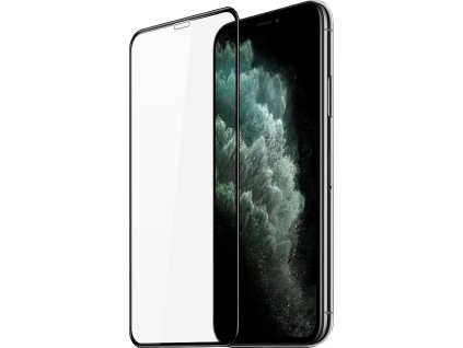 DuxDucis Ochranné tvrzené sklo pro iPhone 11 Pro Max - DuxDucis, Full Glass Black