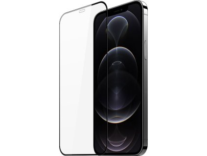 DuxDucis Ochranné tvrzené sklo pro iPhone 12 / 12 Pro - DuxDucis, Full Glass Black