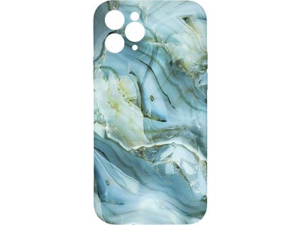 Kryt Modro šedý mramor pro iPhone 11 Pro