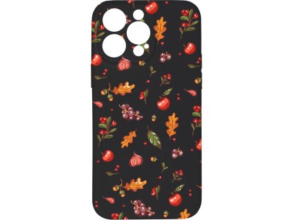 Kryt Podzimní nadílka černý pro iPhone 14 Pro