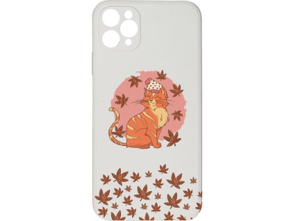 Kryt Kočka v listí pro iPhone 11 Pro Max