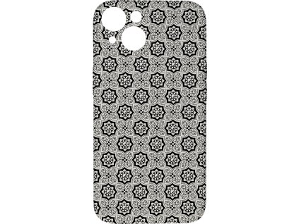 Kryt Květiny černý pro iPhone 14