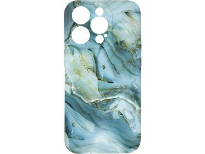 60555 kryt modro sedy mramor pro iphone 15 pro