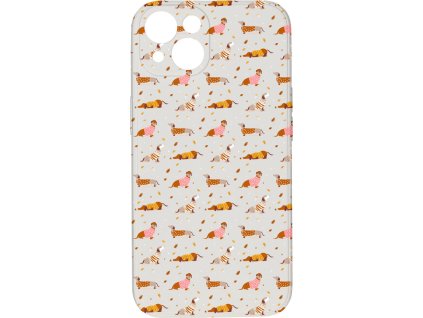 Kryt Jezevčíci ve svetru pro iPhone 13