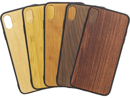 Dřevěný kryt pro iPhone XS MAX (Barevná varianta Bambus)