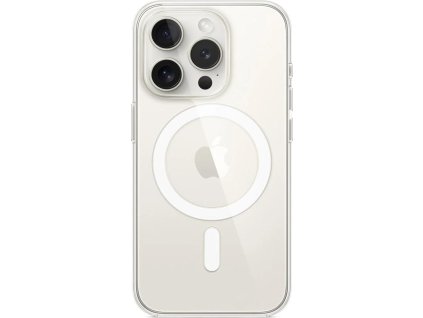 Průhledný kryt s MagSafe na iPhone 15 Plus čirý