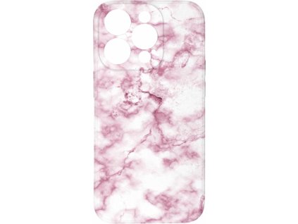 Kryt Růžový mramor pro iPhone 14 Pro
