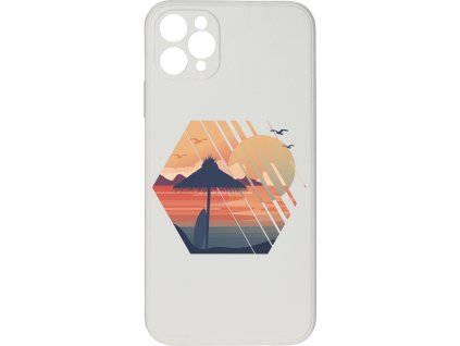 Kryt Západ slunce bílý pro iPhone 11 Pro Max
