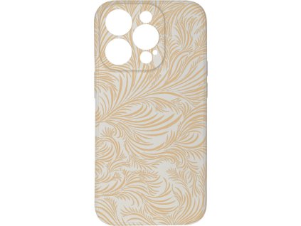 Kryt Zlaté listy pro iPhone 15 Pro