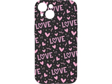Kryt Love černý pro iPhone 14