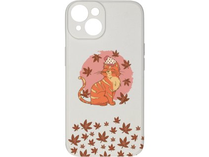 Kryt Kočka v listí pro iPhone 14 Plus