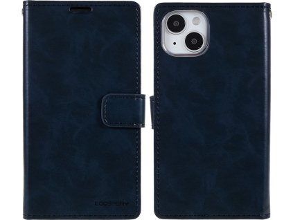 Mercury Ochranné pouzdro pro iPhone 14 - Mercury, Bluemoon Diary Navy