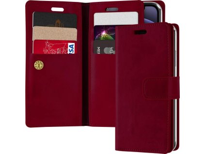 Mercury Knížkové pouzdro na iPhone 12 mini - Mercury, Mansoor Diary Wine