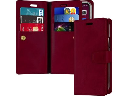 Mercury Knížkové pouzdro na iPhone 11 - Mercury, Mansoor Diary Wine