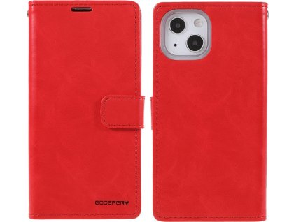 Mercury Ochranné pouzdro pro iPhone 13 - Mercury, Bluemoon Diary Red