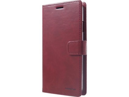 Mercury Pouzdro / kryt pro iPhone XS MAX - Mercury, Bluemoon Diary Wine
