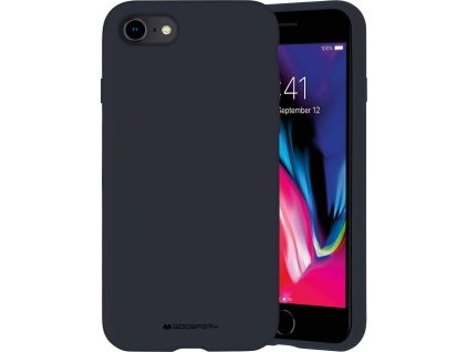 Mercury Ochranný kryt pro iPhone 7 / 8 / SE (2020/2022) - Mercury, Silicone Navy