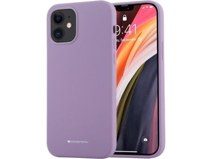 Mercury Ochranný kryt pro iPhone 12 mini - Mercury, Silicone Purple