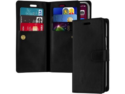 Mercury Knížkové pouzdro na iPhone 11 - Mercury, Mansoor Diary Black