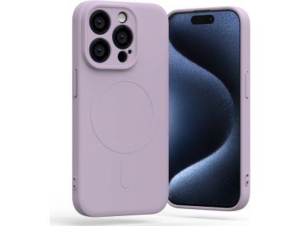 Mercury Ochranný kryt na iPhone XR - Mercury, SemiSilicon MagSafe Purple